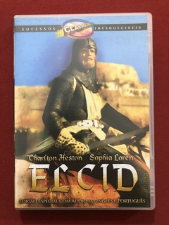 DVD - El Cid - Charlton - Sophia Loren - Classic - Seminovo