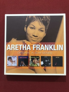 CD - Box Aretha Franklin - 5 CDs - Importado - Seminovo