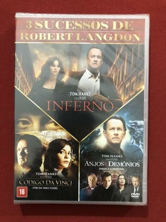 DVD - Inferno / O Código Da Vinci / Anjos E Demônios - Novo