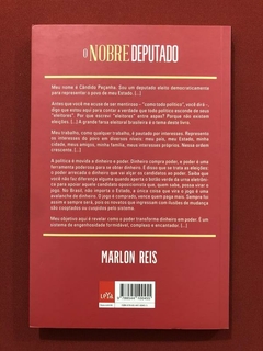 Livro - O Nobre Deputado - Ma'rlon Reis - Editora LeYa - Seminovo - comprar online