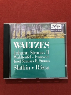 CD - Waltzes - Johann Strauss II - Slatkin - Import - Semin