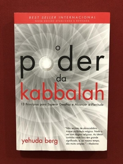 Livro - O Poder Da Kabbalah - Yehuda Berg - Seminovo