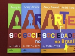 Livro - Arte E Sociedade No Brasil - 3 Volumes - Aracy Amaral - Callis