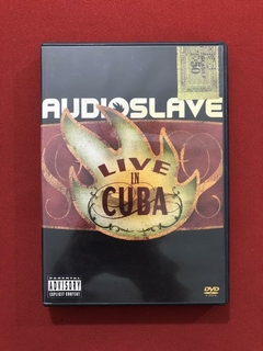 DVD - Audioslave - Live In Cuba - Seminovo