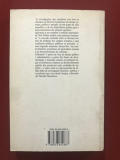 Livro - História Agrária Romana - Max Weber - Martins Fontes - comprar online