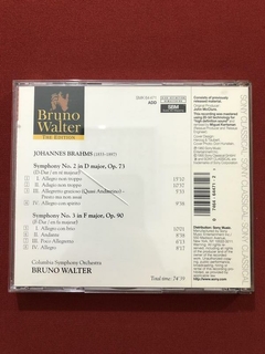 CD - Bruno Walter - Brahms Symphonies 2 & 3 - Import - Semin - comprar online