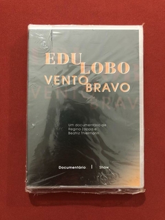 DVD - Edu Lobo - Vento Bravo - Regina Zappa - Novo
