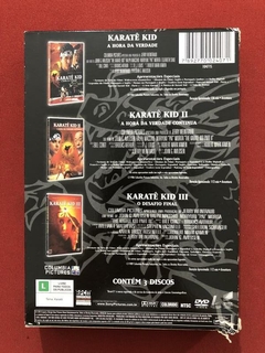 DVD- Box Karatê Kid - A Trilogia - Ralph Macchio/ Pat Morita - comprar online
