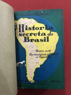 Livro - Historia Secreta Do Brasil - 3 Volumes - Gustavo Barroso na internet