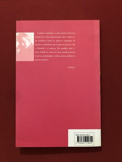 Livro - O Conceito De Crítica De Arte No Romantismo Alemão - comprar online