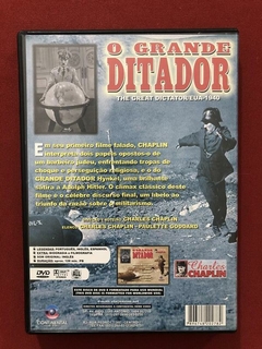 DVD - O Grande Ditador - Charles Chaplin - Seminovo - comprar online