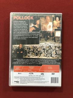 DVD - Pollock - Ed Harris/ Marcia Gay Harden - Seminovo - comprar online