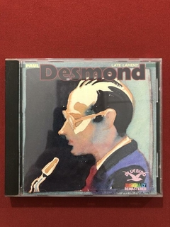 CD - Paul Desmond - Late Lament - 1987 - Importado
