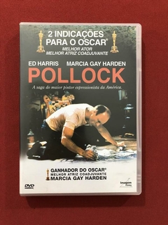 DVD - Pollock - Ed Harris/ Marcia Gay Harden - Seminovo