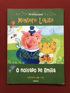 Livro - O Noivado De Emília - Monteiro Lobato - Ed Globinho