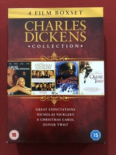 DVD - Box Charles Dickens Collection - 4 Discos - Seminovo