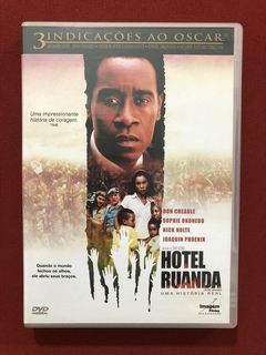 DVD - Hotel Ruanda - Don Cheadle- Joaquin Phoenix - Seminovo
