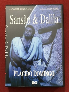 DVD - Sansão E Dalila - Placido Domingo - Seminovo