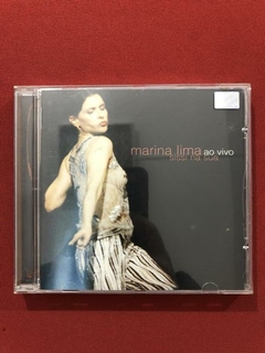 CD - Marina Lima - Síssi Na Sua - Ao Vivo - Seminovo