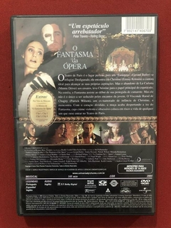 DVD - O Fantasma da Ópera - G. Butler - J. Schumacher - Semi - comprar online