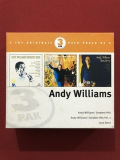 CD - Box Andy Williams - 3 CDs -1973 - Nacional
