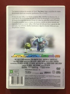 DVD - Monstros S.A. - Ed. Limitada - Disney Pixar - Seminovo - comprar online