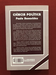 Livro - Ciência Política - Paulo Bonavides - Maleiros - comprar online