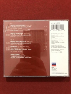CD Duplo- Russian Cello Sonatas - Prokofiev - Import - Semin - comprar online