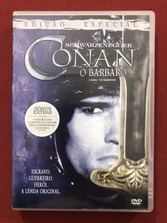 DVD - Conan - O Bárbaro - Schwarzenegger - Seminovo