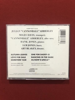 CD - Julian Cannonball Adderley - Somethin' Else - Importado - comprar online