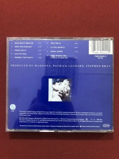 CD - Madonna - True Blue - Importado - 1986 - comprar online