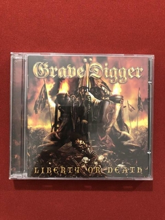 CD - Grave Digger - Liberty Or Death - Nacional - Seminovo