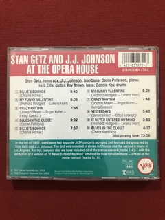 CD - Stan Getz E J.J.Johnson - At The Opera House - Import. - comprar online