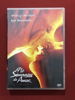 DVD - 9 1/2 Semanas De Amor - Mickey Fourke / Kim Basinger