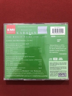 CD - Karajan Edition - Beethoven: Piano Concertos - Seminovo - comprar online