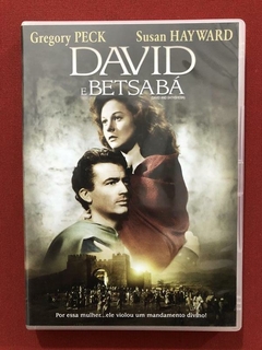 DVD - David E Betsabá - Gregory Peck - Susan H. - Seminovo