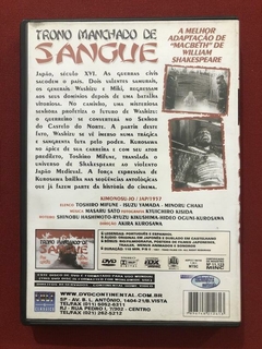 DVD - Trono Manchado De Sangue - Dir: Akira Kurosawa - Semin - comprar online