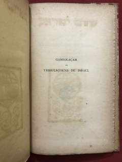 Imagem do Livro - Consolaçam As Tribulaçoens De Israel - 2 Volumes - Capa Dura - 1906