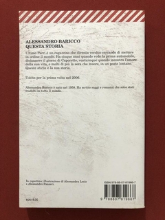 Livro - Questa Storia - Alessandro Baricco - Ed. Feltrinelli - comprar online