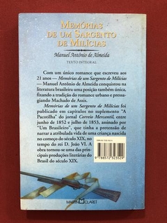 Livro - Memórias De Um Sargento De Milícias - Manuel Antônio - comprar online