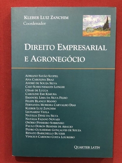 Livro - Direito Empresarial E Agronegócio - Kleber Luiz - Seminovo