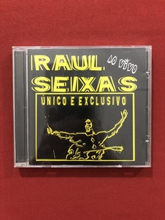 CD - Raul Seixas - Ao Vivo - Único E Exclusivo - Seminovo