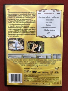 DVD - Diário Da Princesa 2 - Julie Andrews - Anne Hathaway - comprar online