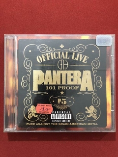CD - Pantera - Oficial Live - 101 Proof - 1997 - Nacional