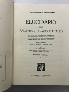 Imagem do Livro - Elucidário Das Palavras, Termos E Frases - 2 Vols. - Fr. Joaquim De Santa Rosa