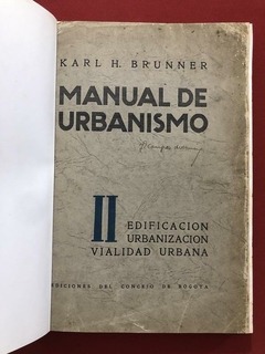 Livro - Manual De Urbanismo II - Karl H. Brunner - Del Concejo - 1940 na internet