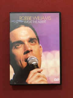 DVD - Robbie Williams - Live At The Albert - Seminovo