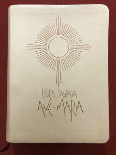 Livro - Bíblia Sagrada - Editora Ave-Maria - Seminovo