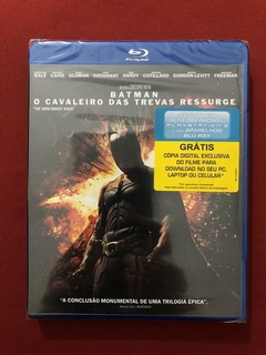 Blu-ray Duplo- Batman- O Cavaleiro Das Trevas Ressurge- Novo