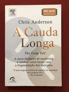 Livro - A Cauda Longa - Chris Anderson - Elsevier - Seminovo